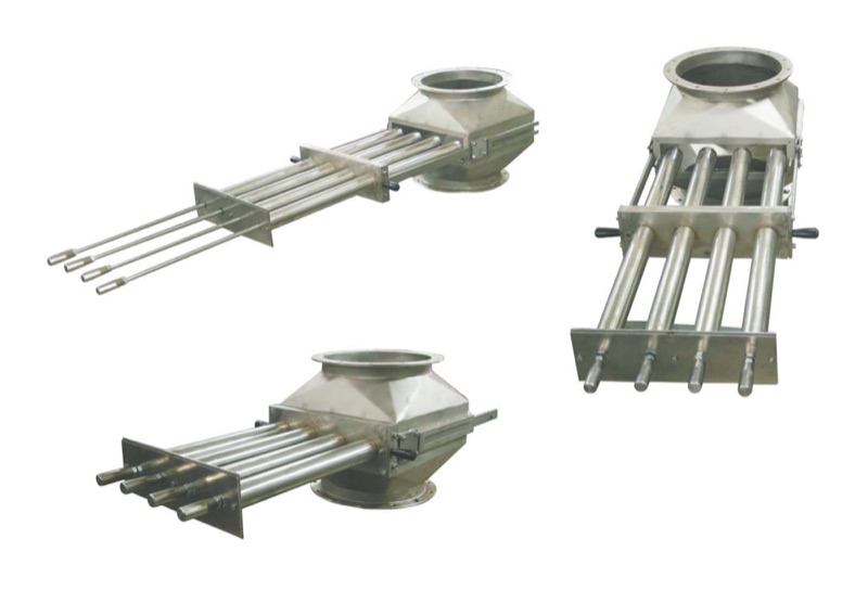 Magnetic grates and drawer separators with stainless steel bars